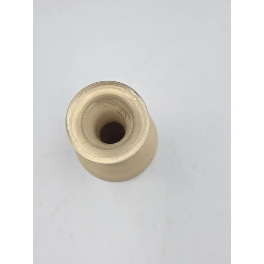 Vintage Tan Wheaton Mid Century Coated Glass 6